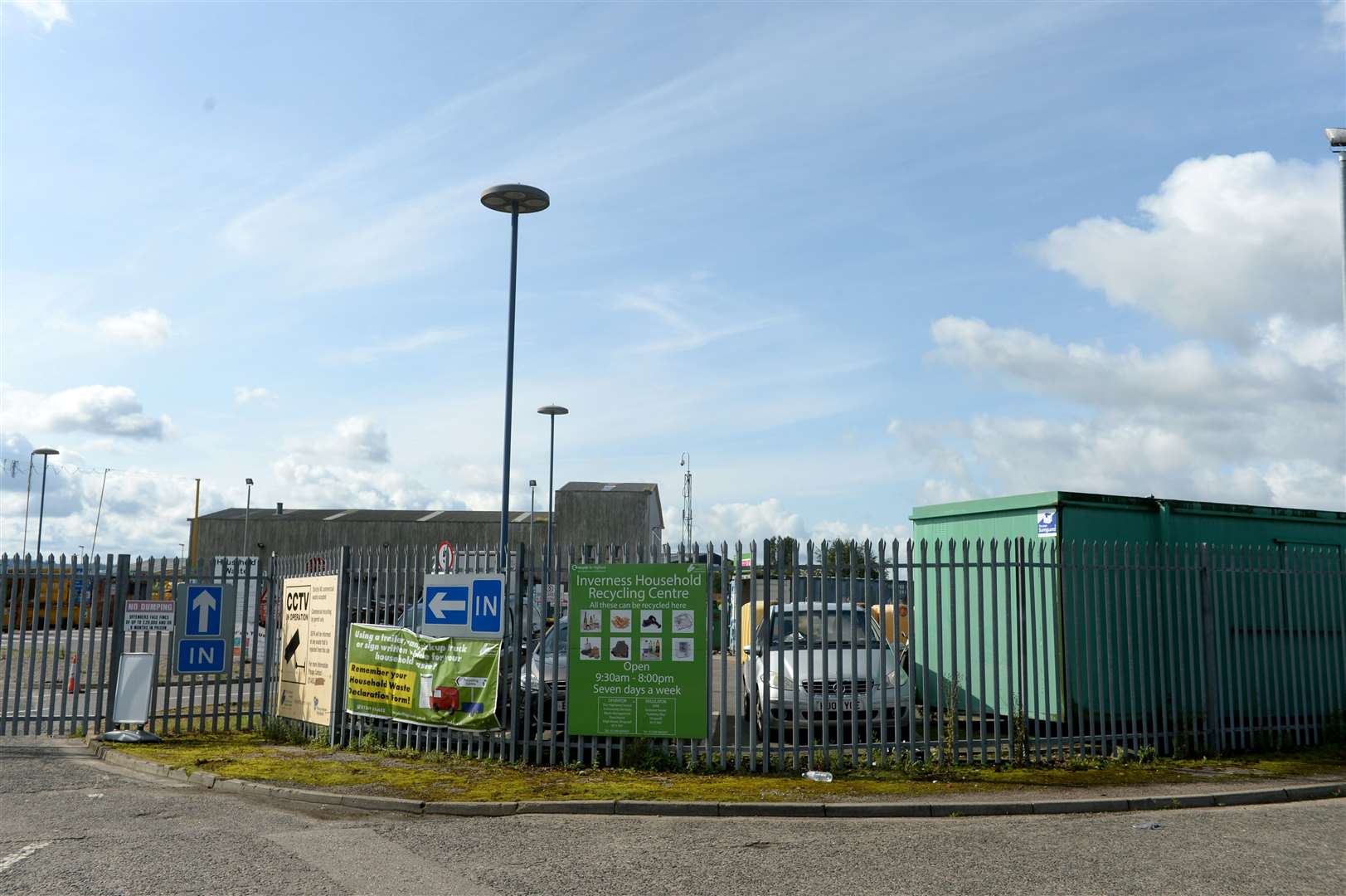 The Inverness Recycling Centre will be among those reopening from next week.