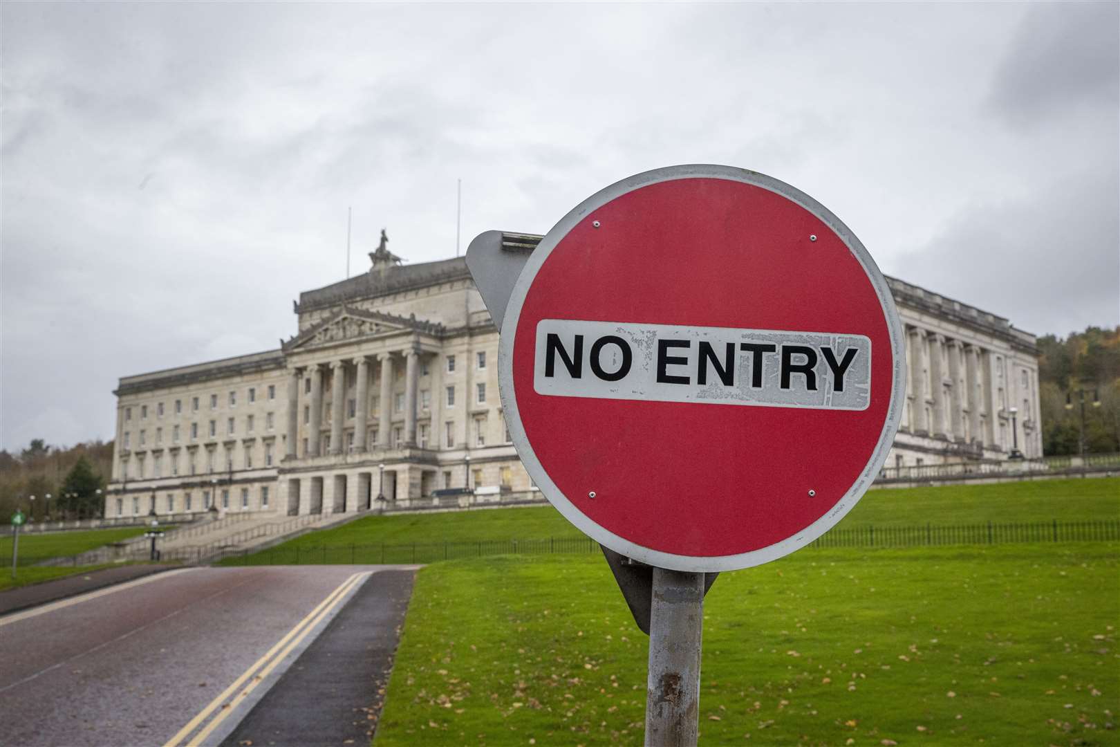The Stormont Assembly has been suspended for almost two years (Liam McBurney/PA)