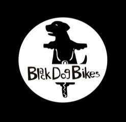 Black Dog Bikes logo.