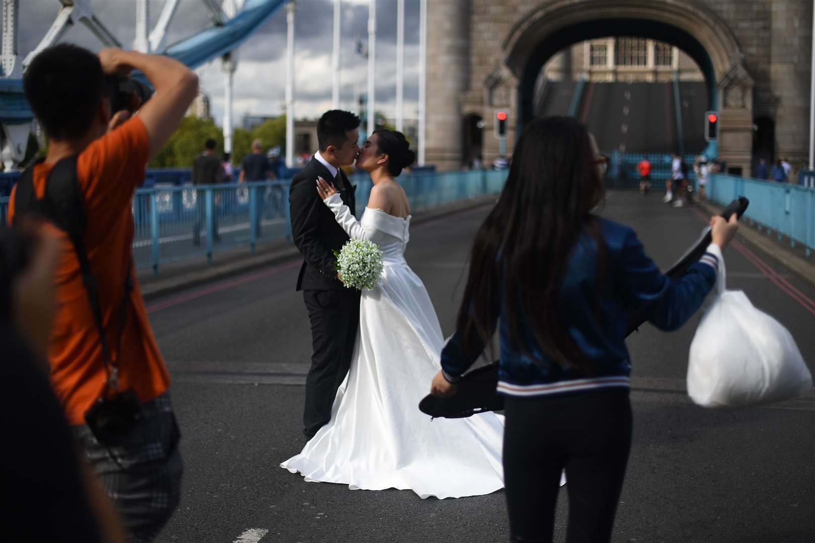 Sealed with a kiss (Victoria Jones/PA)