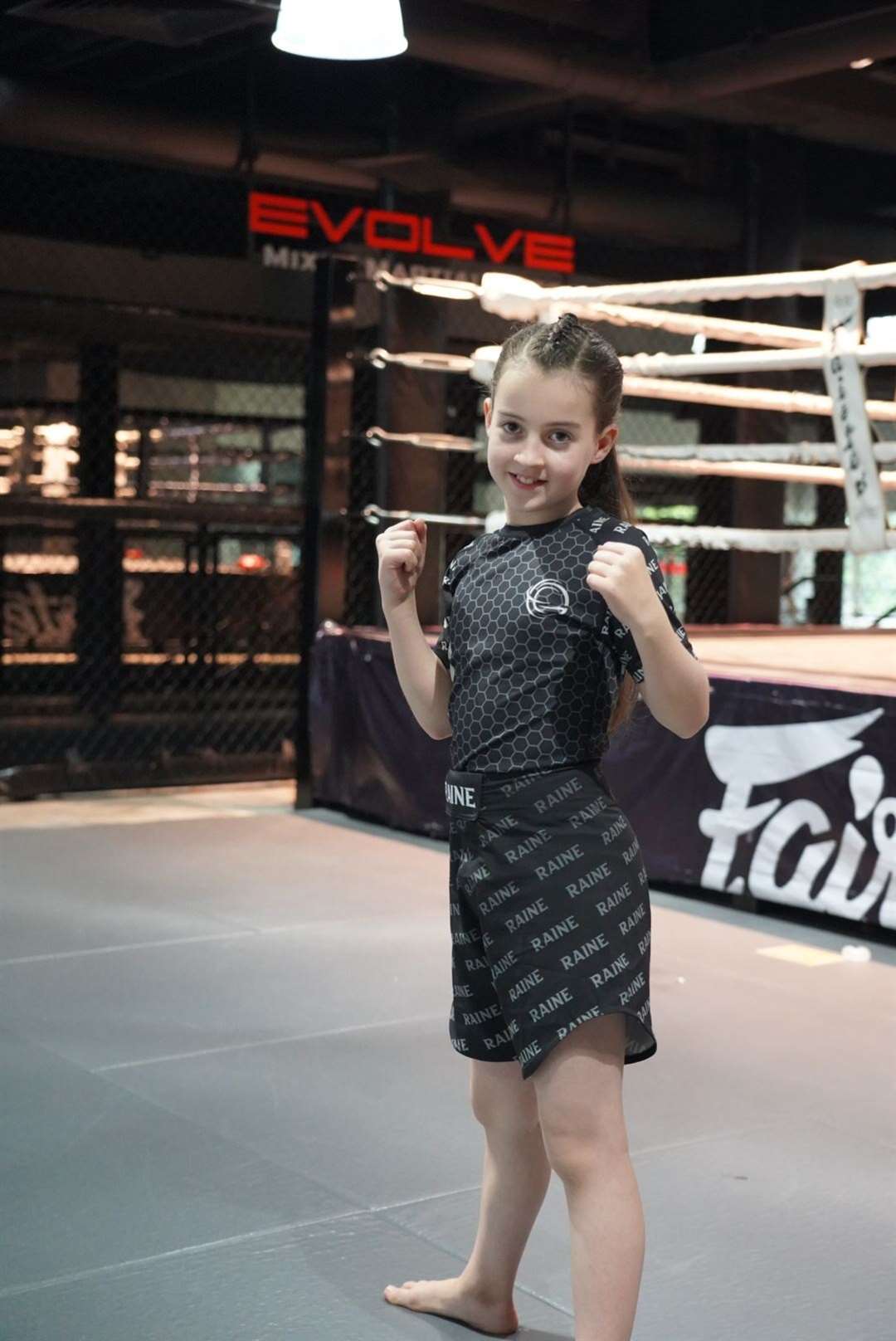 One of Niamh Ross' highlights from the trip was the opportunity to train at the Evolve MMA gym, which is home to a multitude of world champions.