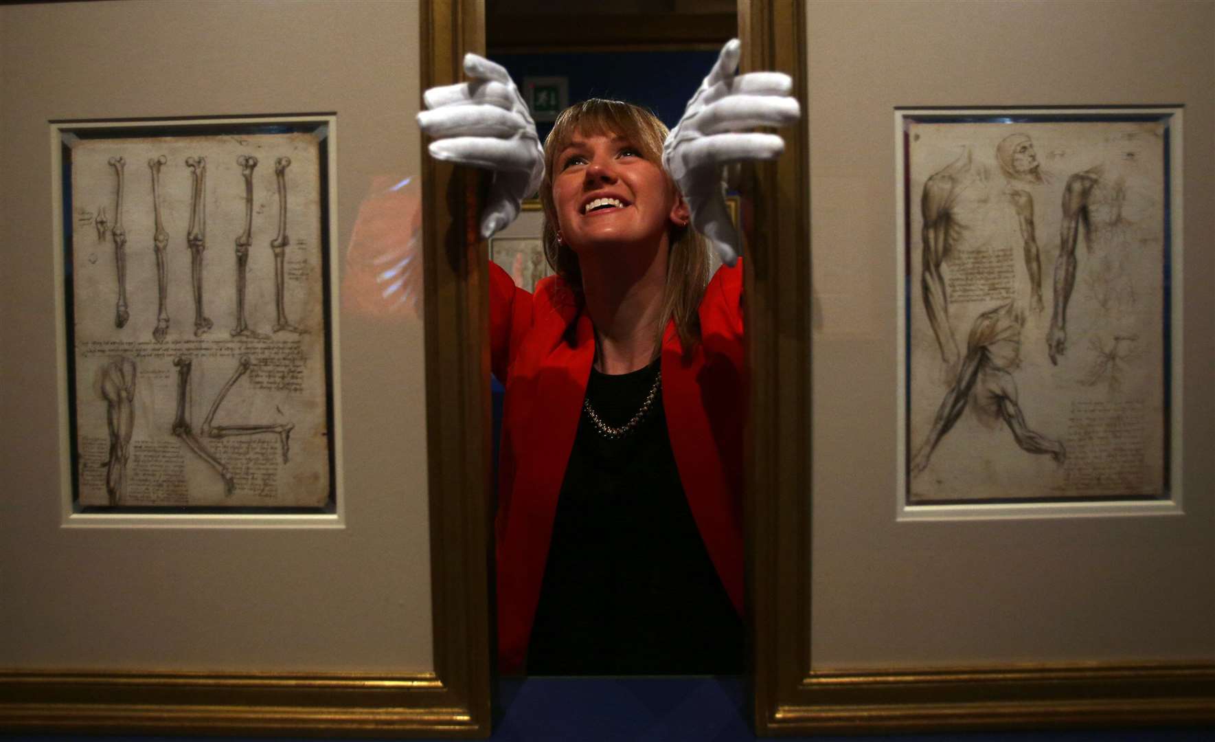 The Leonardo da Vinci exhibition at the Queens Gallery Palace of Holyroodhouse in Edinburgh (Archive/PA)