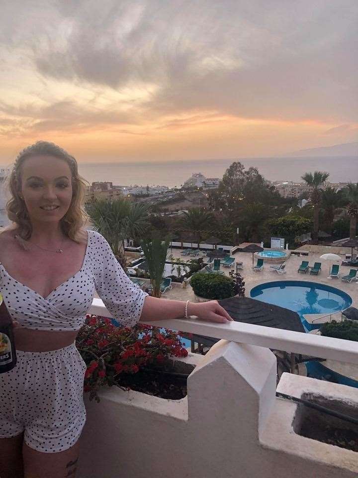 MFR presenter Grace Nicoll is stuck in Tenerife after the country went into lockdown.