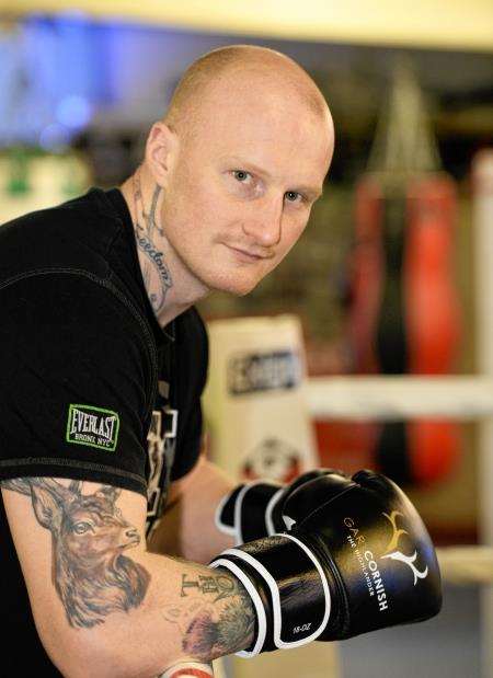 Gary Cornish is awaiting the purse bids for his British title fight, which are due on March 8. Picture: Alasdair Allen.