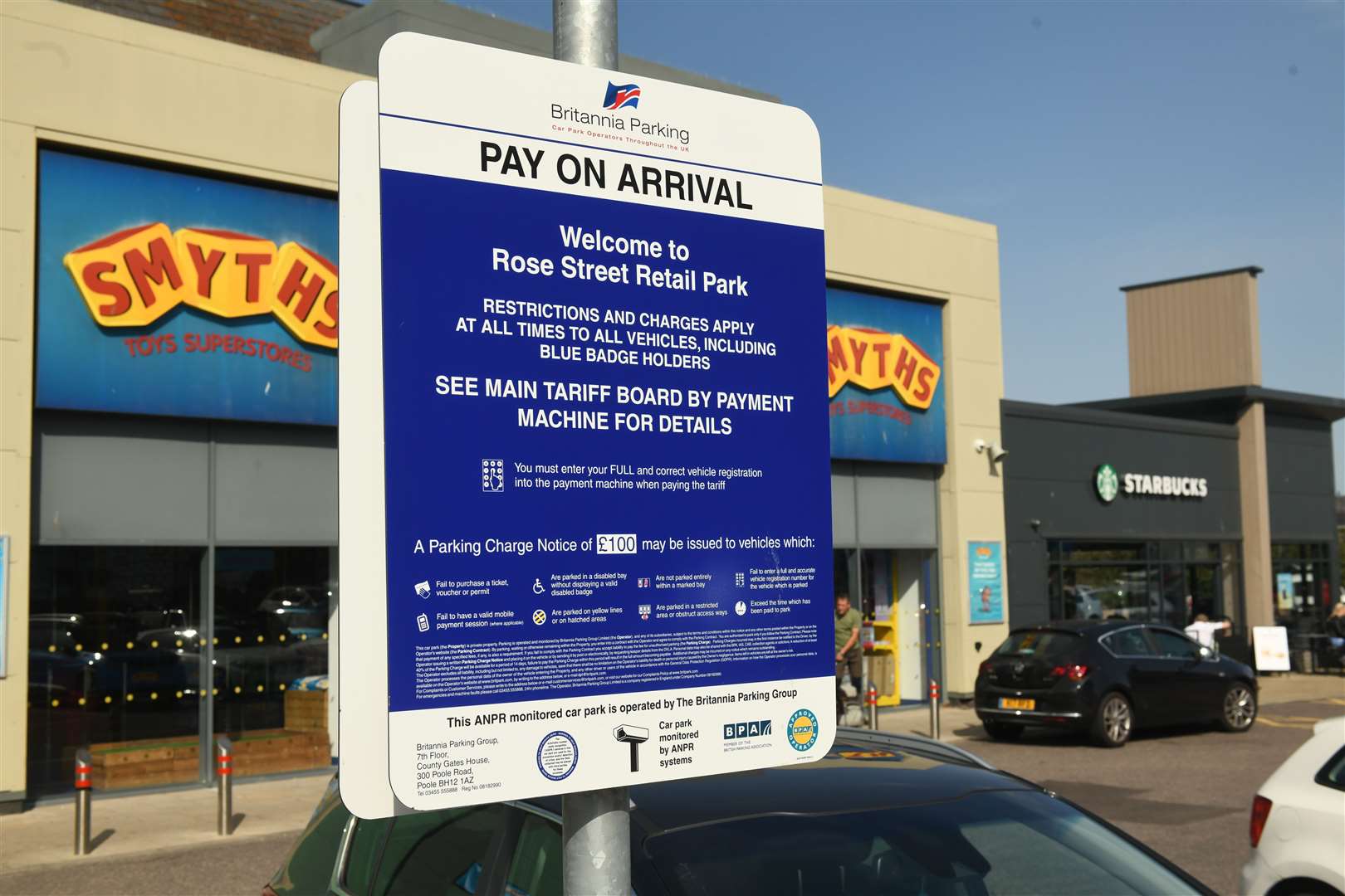 The car park at Rose Street Retail Park has been attracting a huge number of complaints. Picture: James Mackenzie
