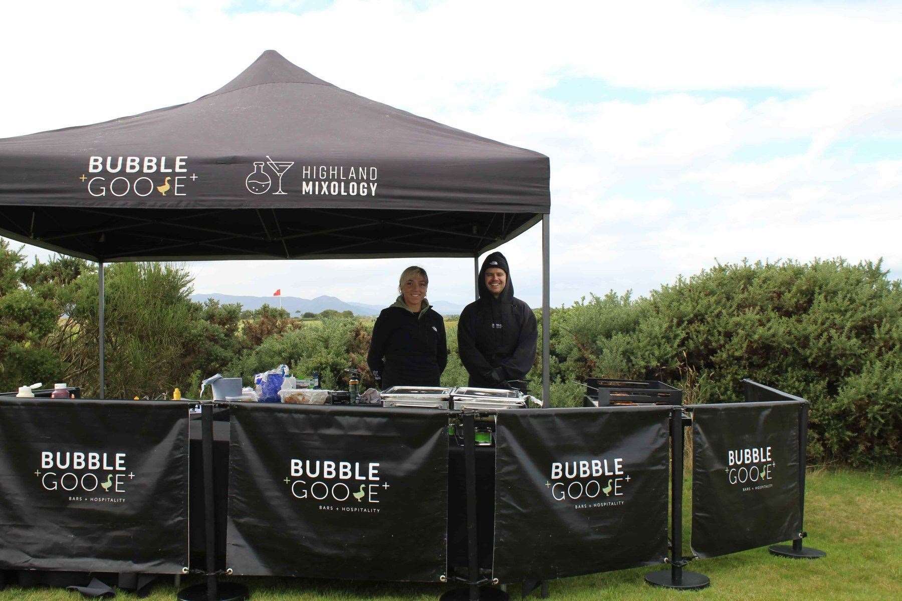 Bubble & Goose provided the catering.