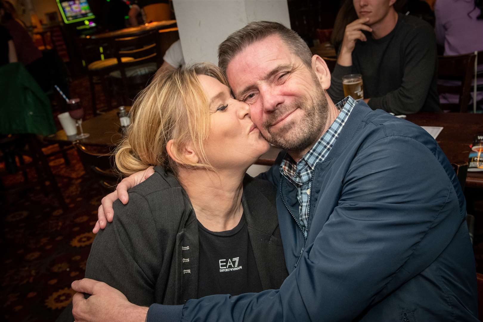 City Seen 14052022..Most loved up couple in Inverness Lemeze and Kevin Mcneilly...Picture: Callum Mackay..