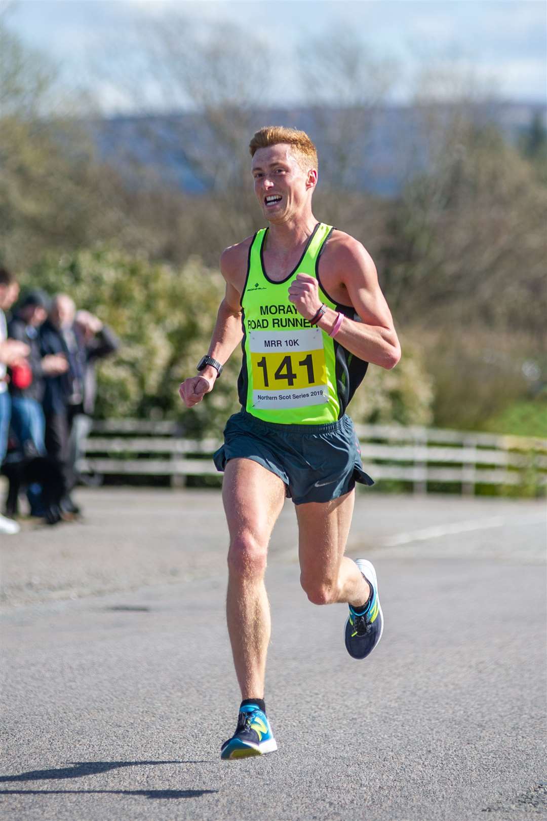 Moray Road Runner Kenny Wilson will return to UHI to defend his Campus 5k title. Picture: Daniel Forsyth. Image No.043617