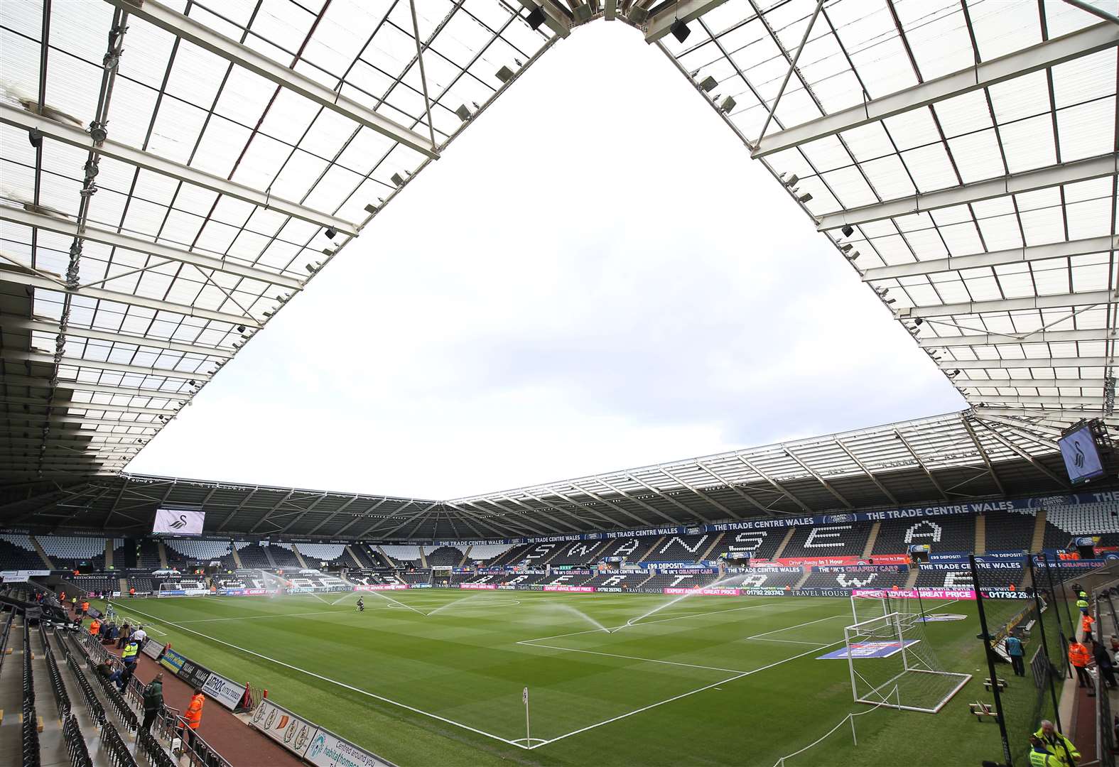 Phillips has been banned from entering licensed premises within 2,500m of Swansea FC home ground Liberty Stadium (Nigel French/PA)