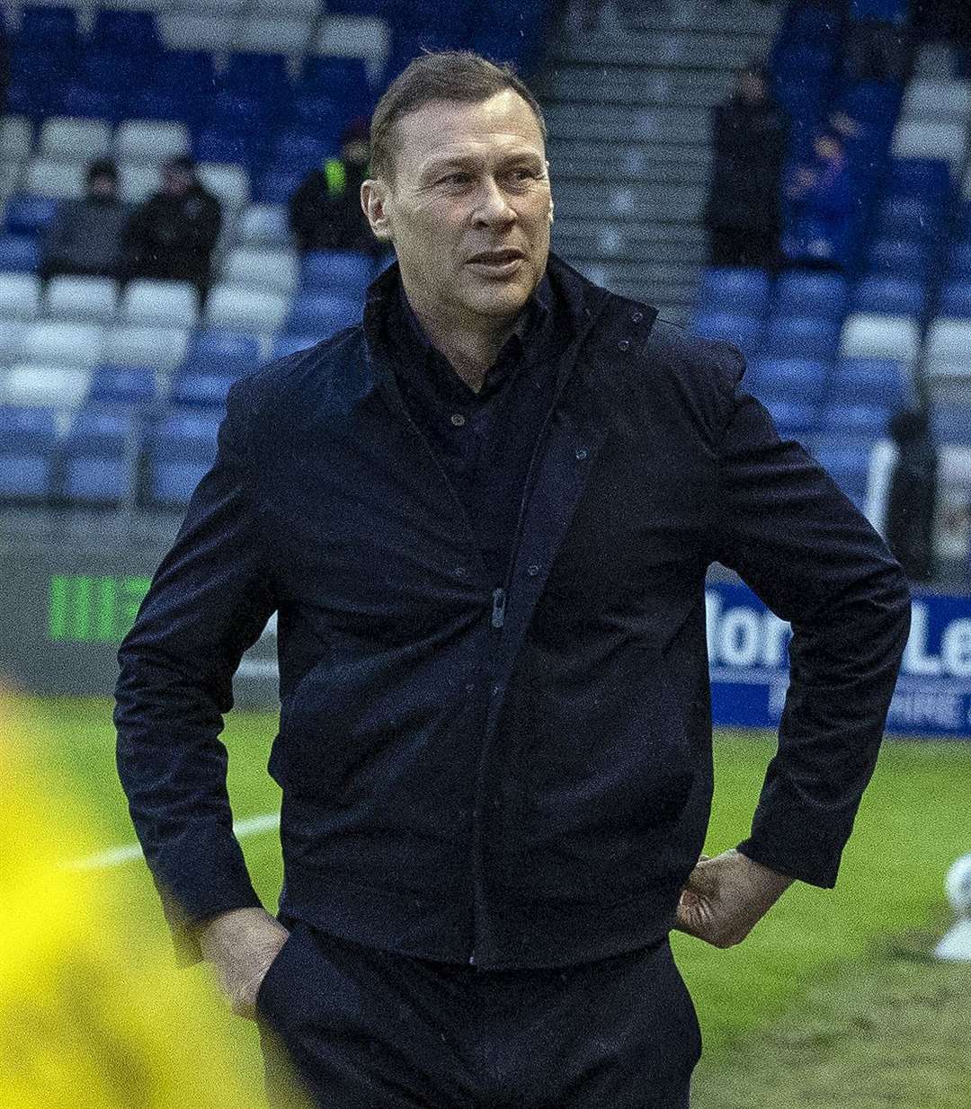 Manager Duncan Ferguson.