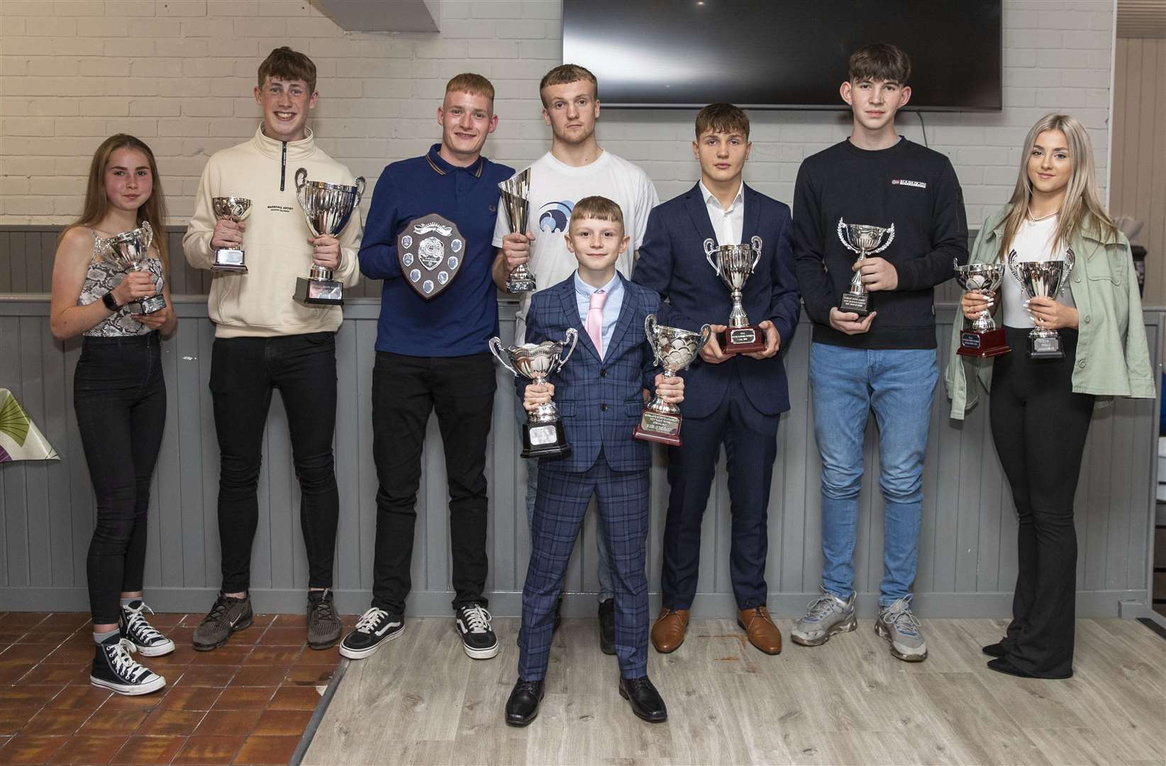 Highland Boxing Academy's award winners from the 2021/22 season.