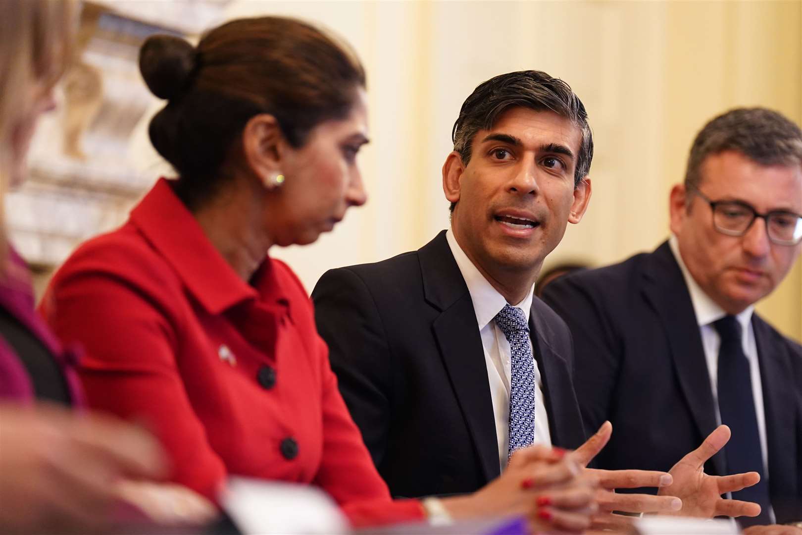 Prime Minister Rishi Sunak said the UK will always stand with Israel (PA)