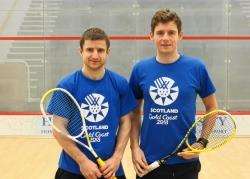 Greg Lobban and Alan Clyne are all set for Commonwealth Games action.