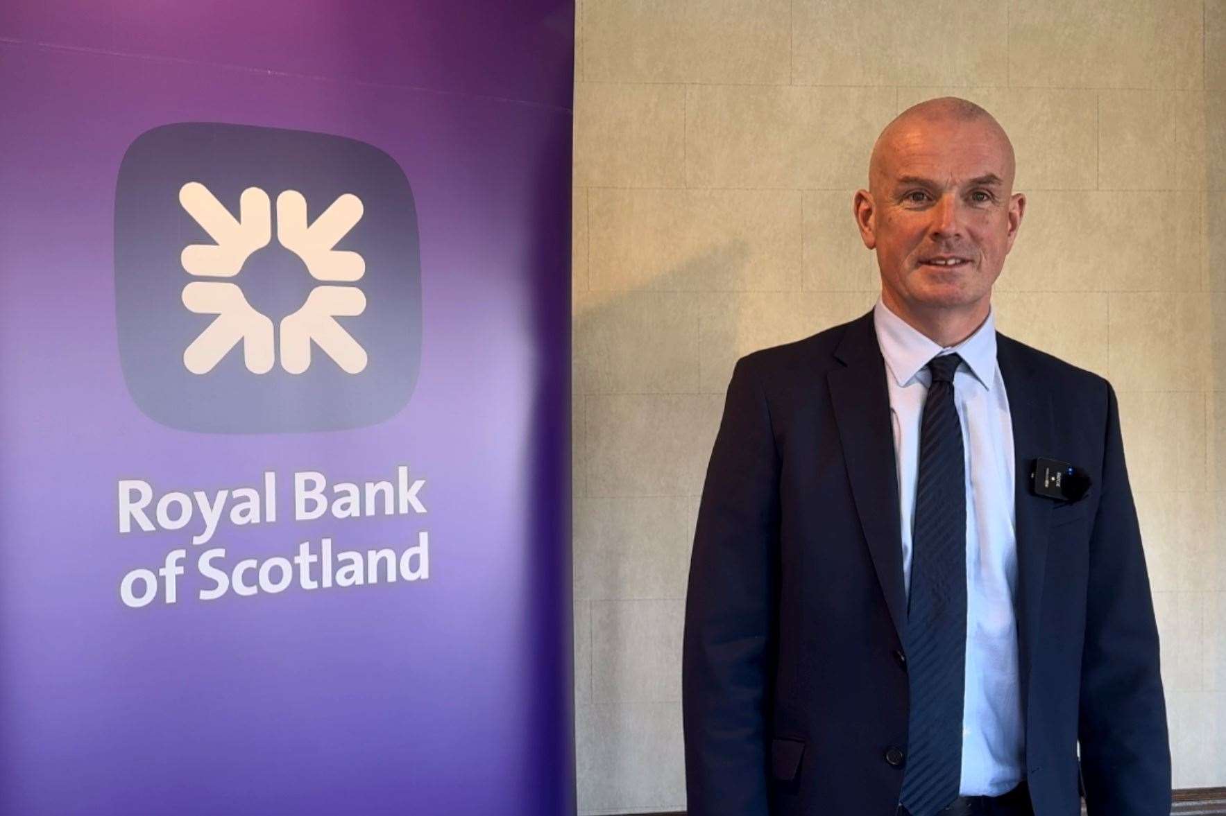 Director of business banking at the Royal Bank of Scotland, Garry Munro.
