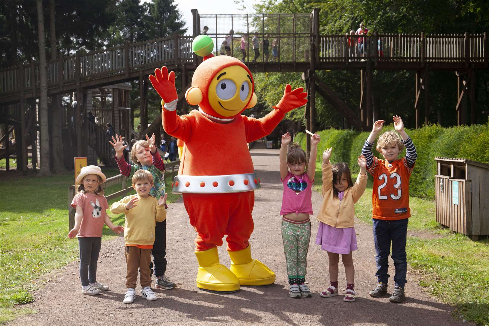 Ziggy fun for kids in Bellfield Park, Inverness.