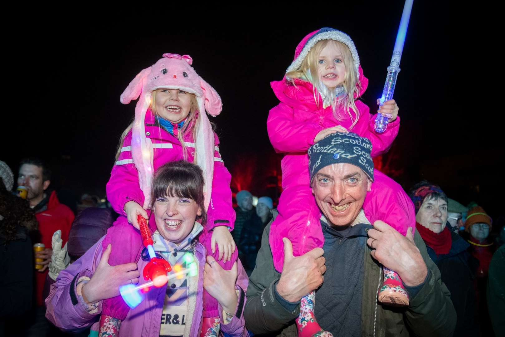 With tickets limited to 5000, this was a family -friendly event. Picture: Callum MAckay.
