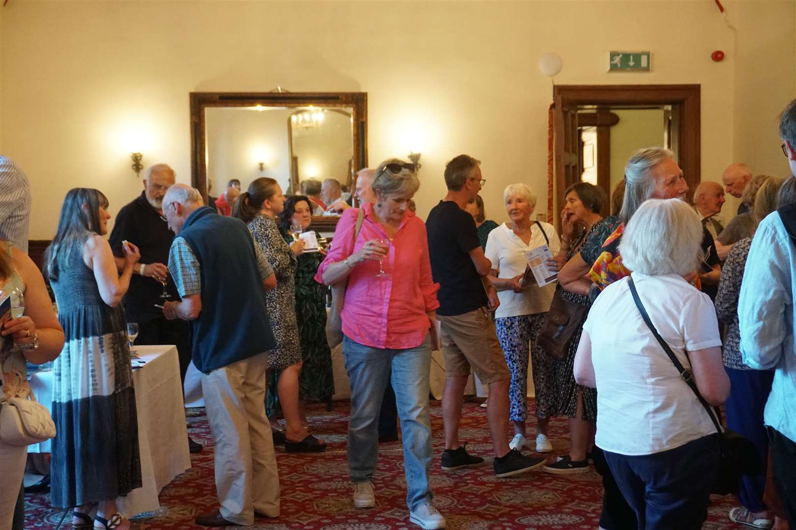 A crowded room at the Muthu Newton Hotel in Nairn. Pictures: Federica Stefani.