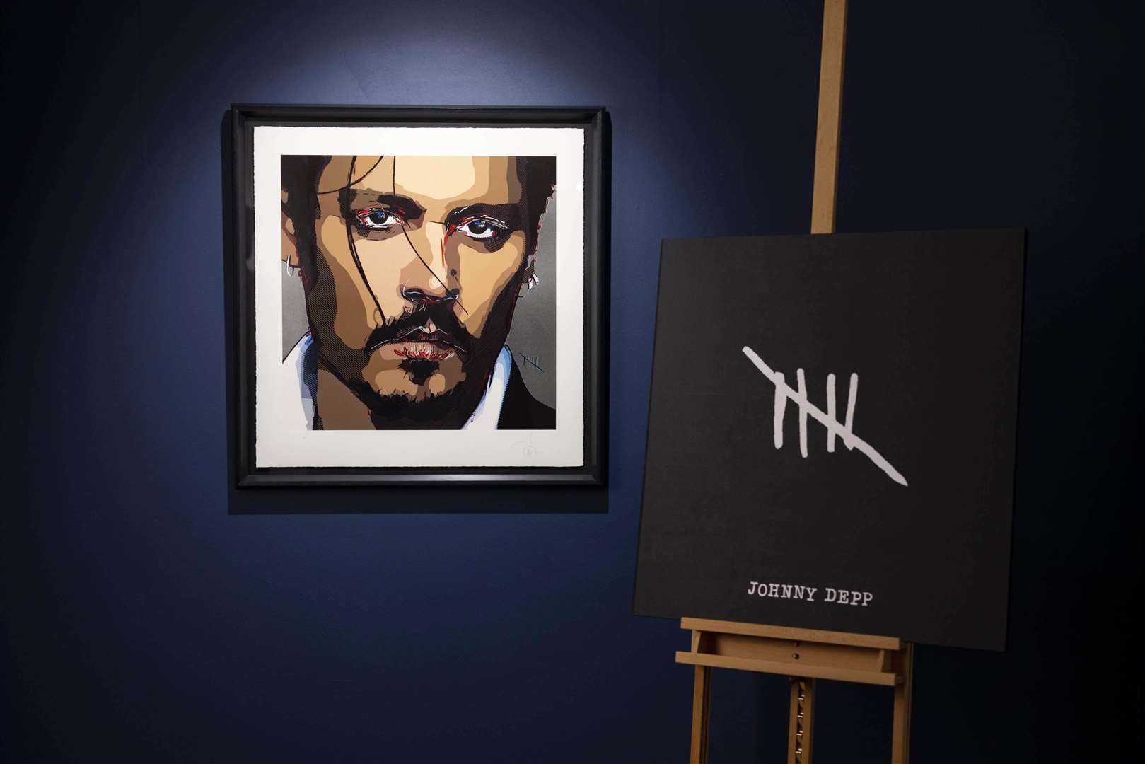Castle Fine Art described the painting as ‘deliberately intimate’ (David Parry/PA)