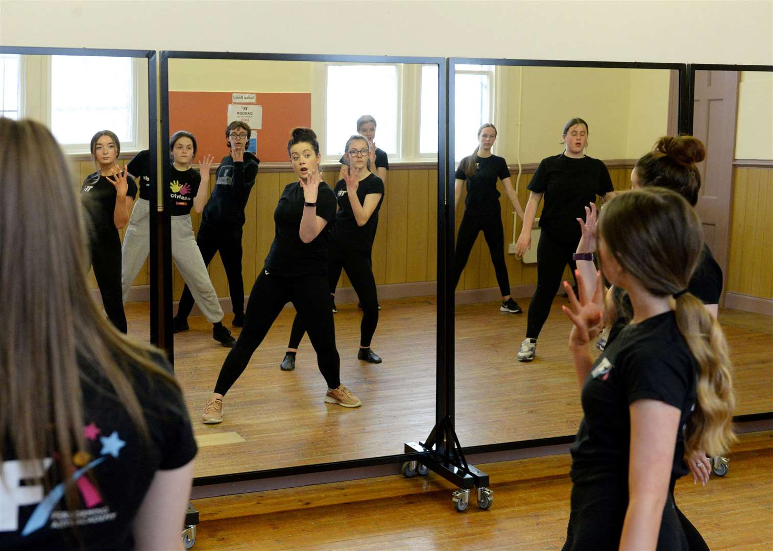 The school runs classes in a number of different dance styles. Picture: James Mackenzie