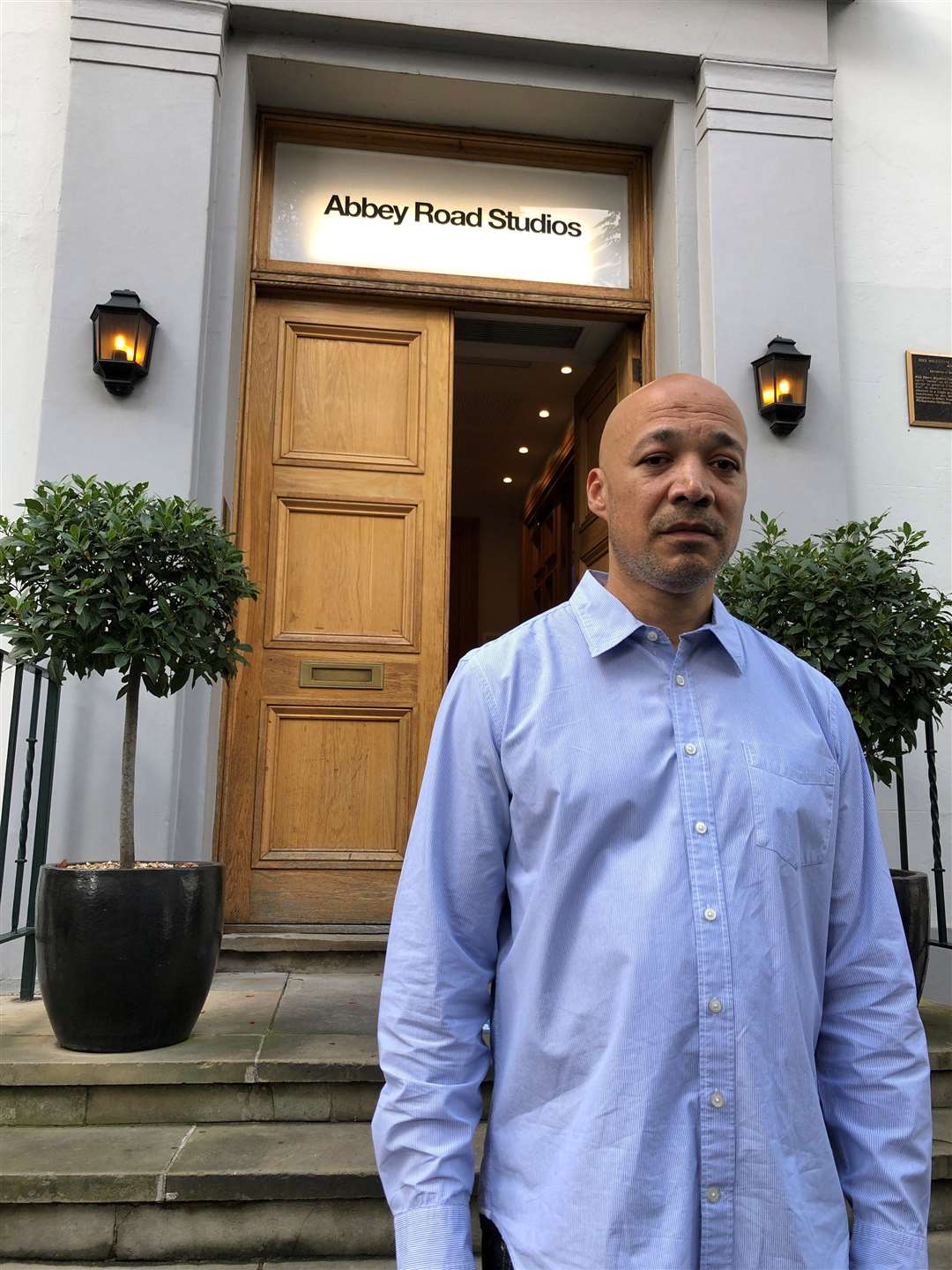 Matthew Phillip, executive director of Notting Hill Carnival, at Abbey Road Studios (Catherine Wylie/PA)