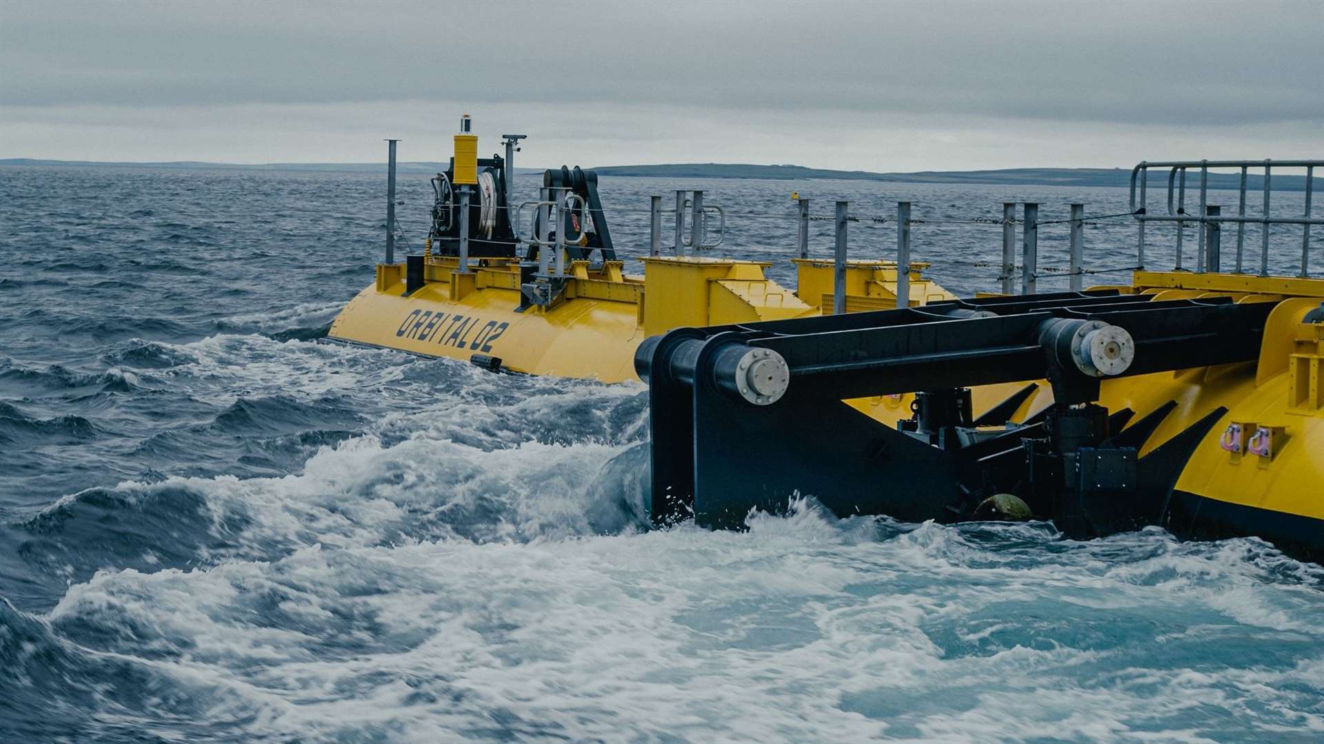 Orbital's tidal turbine in Orkney is soon to be joined by other pioneering Orbital projects on the south coast of England and off north Wales.