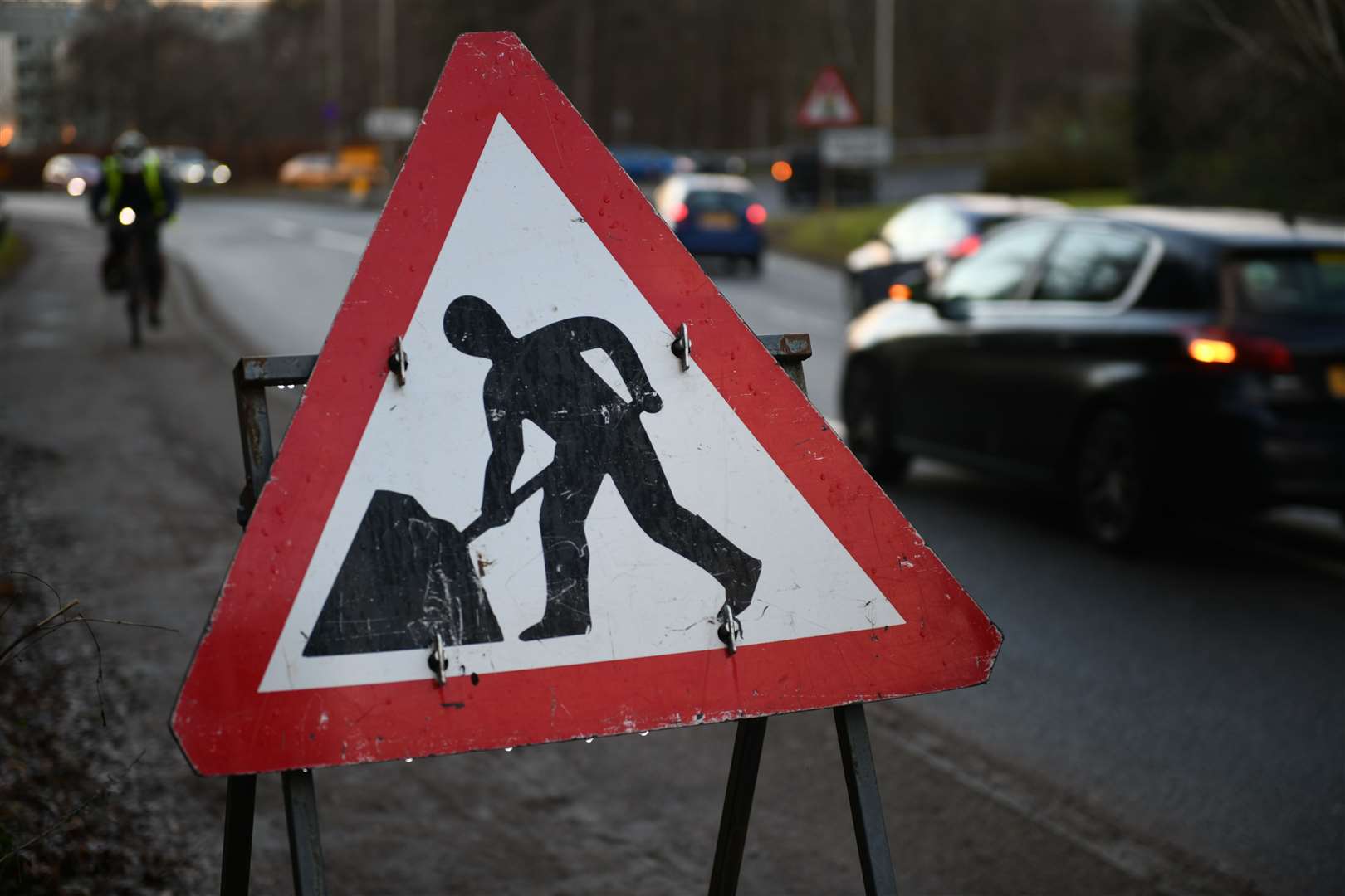 Highland Council warned of roadworks to take place in late June on Old Perth Road. Picture: James Mackenzie.