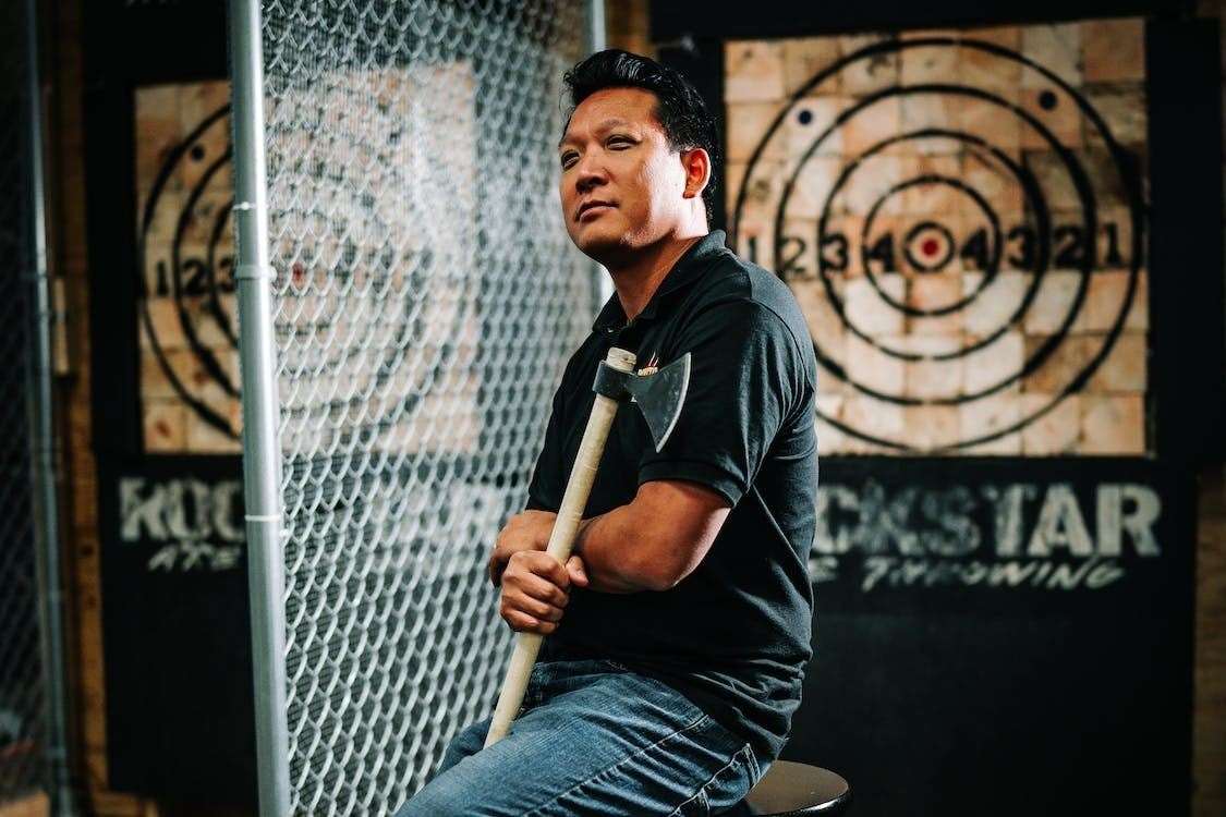 Axe-throwing is a pursuit that has grown in popularity in the US and Europe