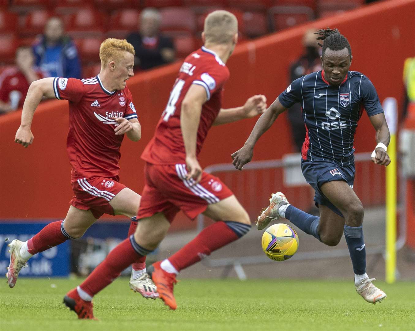 Aberdeen have gone 10 matches without a win. Picture: Ken Macpherson