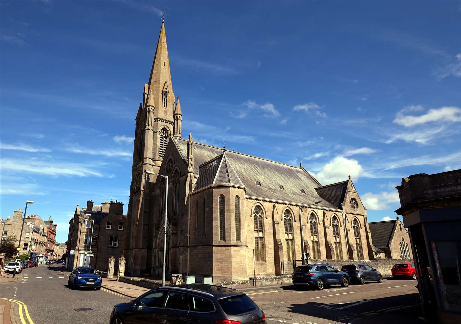 St Ninian Church of Scotland in Nairn.