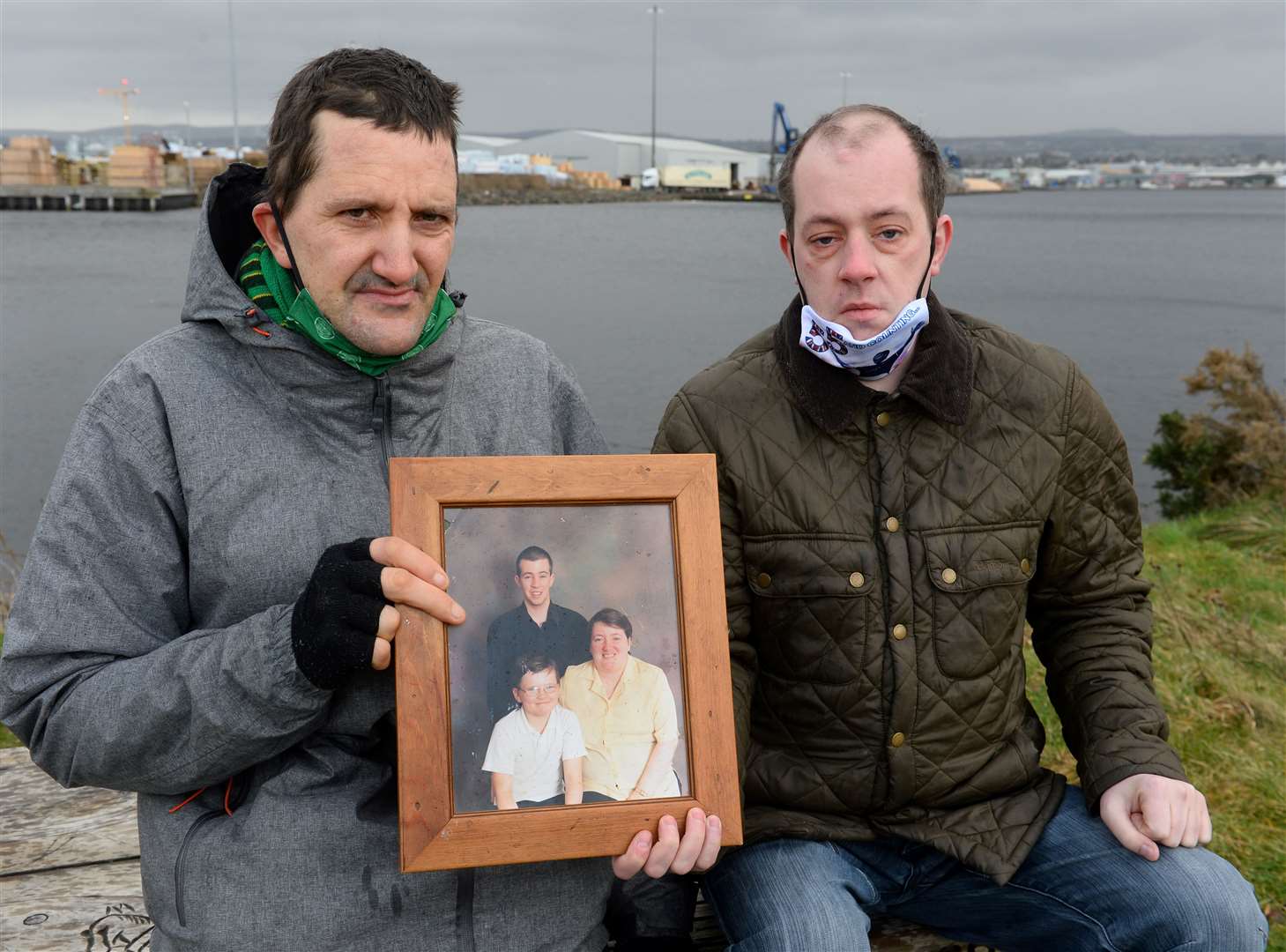 Daniel MacKenzie(left) and Kevin MacKenzie were trying to raise funds for Jane's funeral costs.