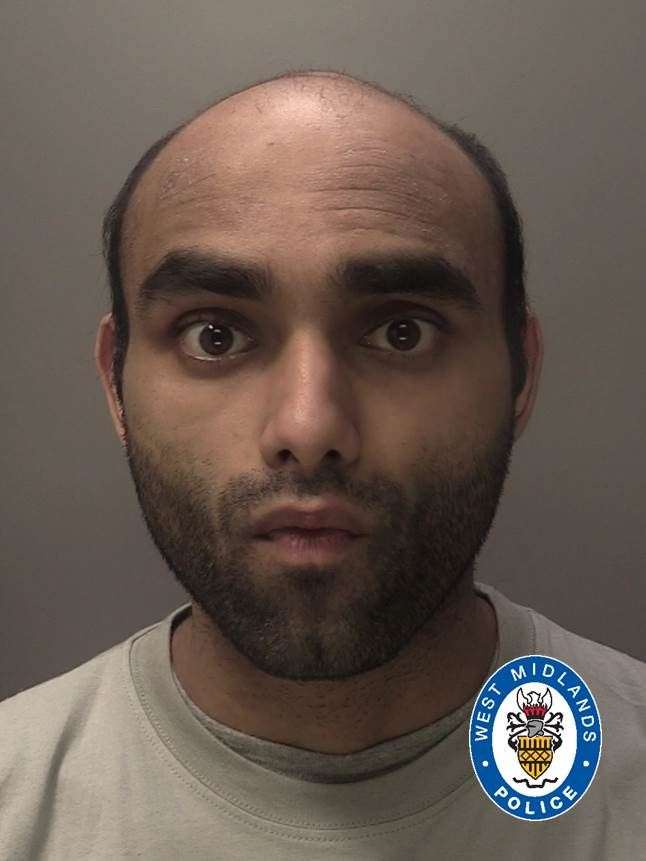Anmol Chana has been jailed for life after being convicted of murdering his mother and stepfather (West Midlands Police/PA)
