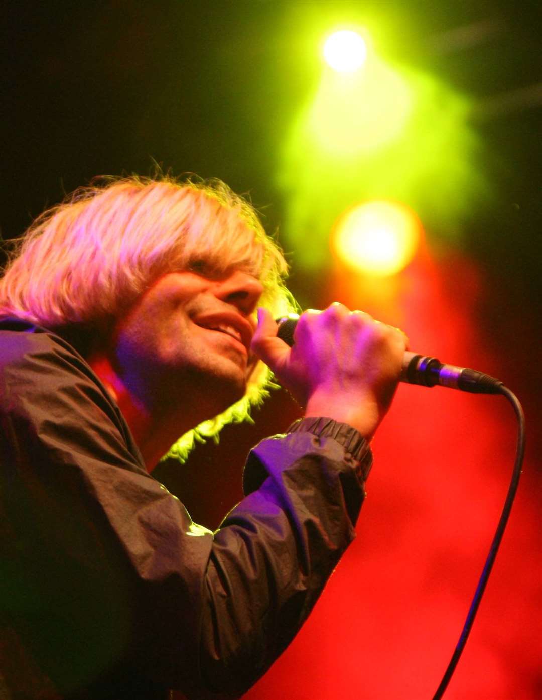 Tim Burgess at the Ironworks. Picture HN&M