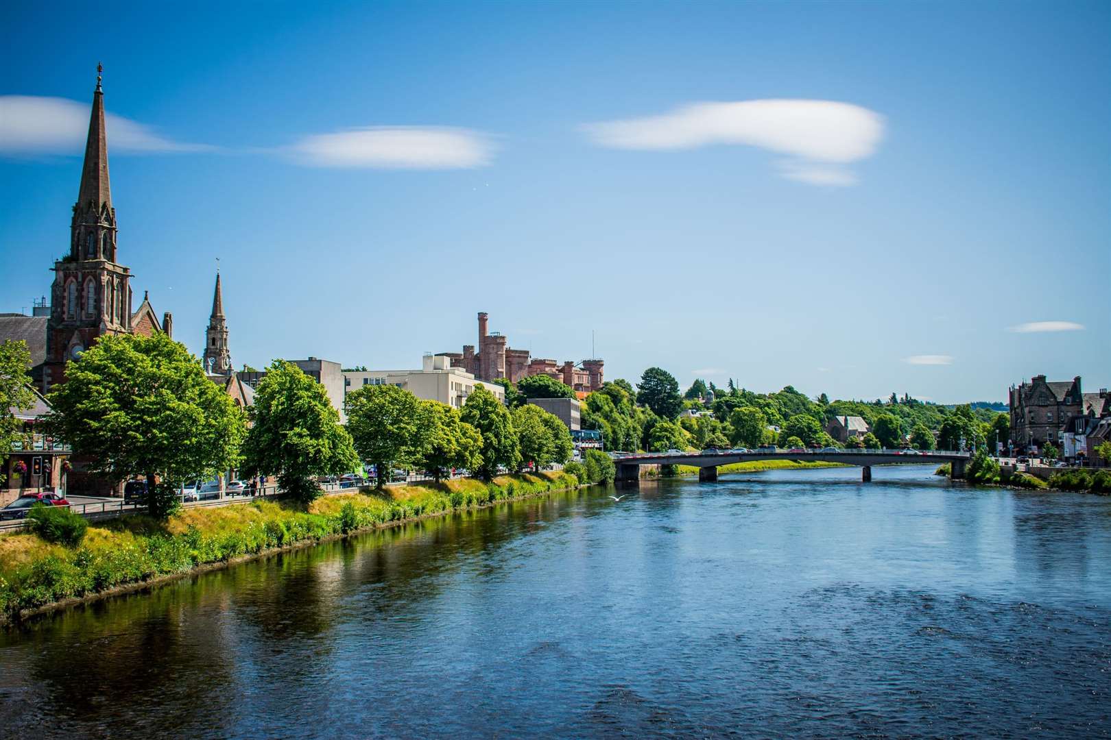 The River Ness in Inverness.