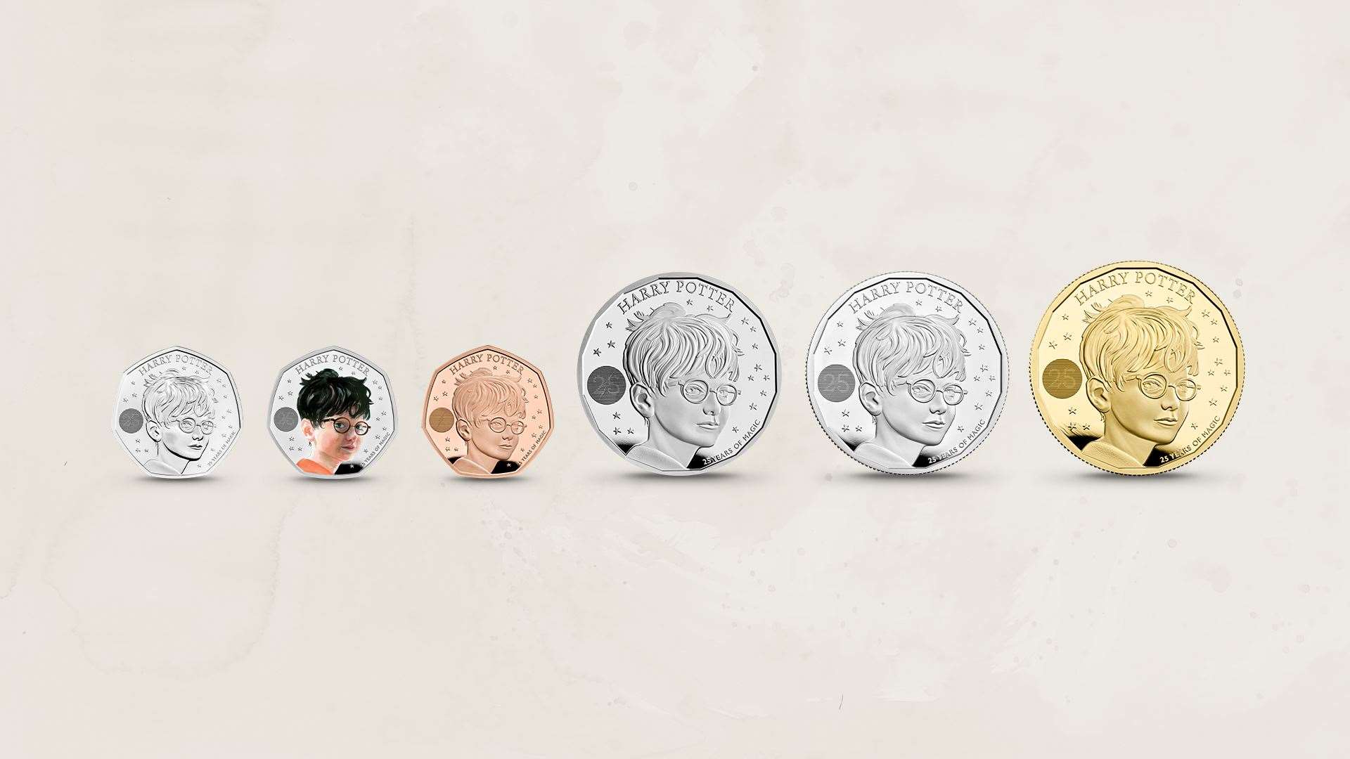 The first coin in the new Harry Potter collection will be available to buy from the Royal Mint later this month (Royal Mint/PA)