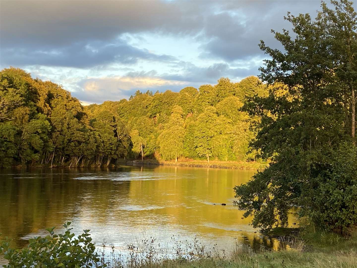 An autumn evening on the River Ness. Picture: Michael Martin, Inverness