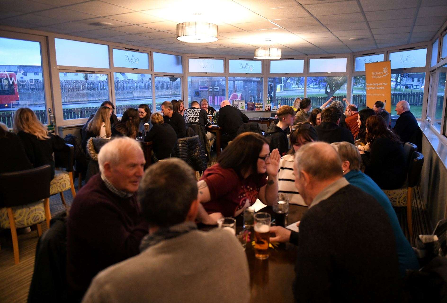 Martin Maclure’s Strictly Quiz Night at Dows Bar and Bistro was a packed affair