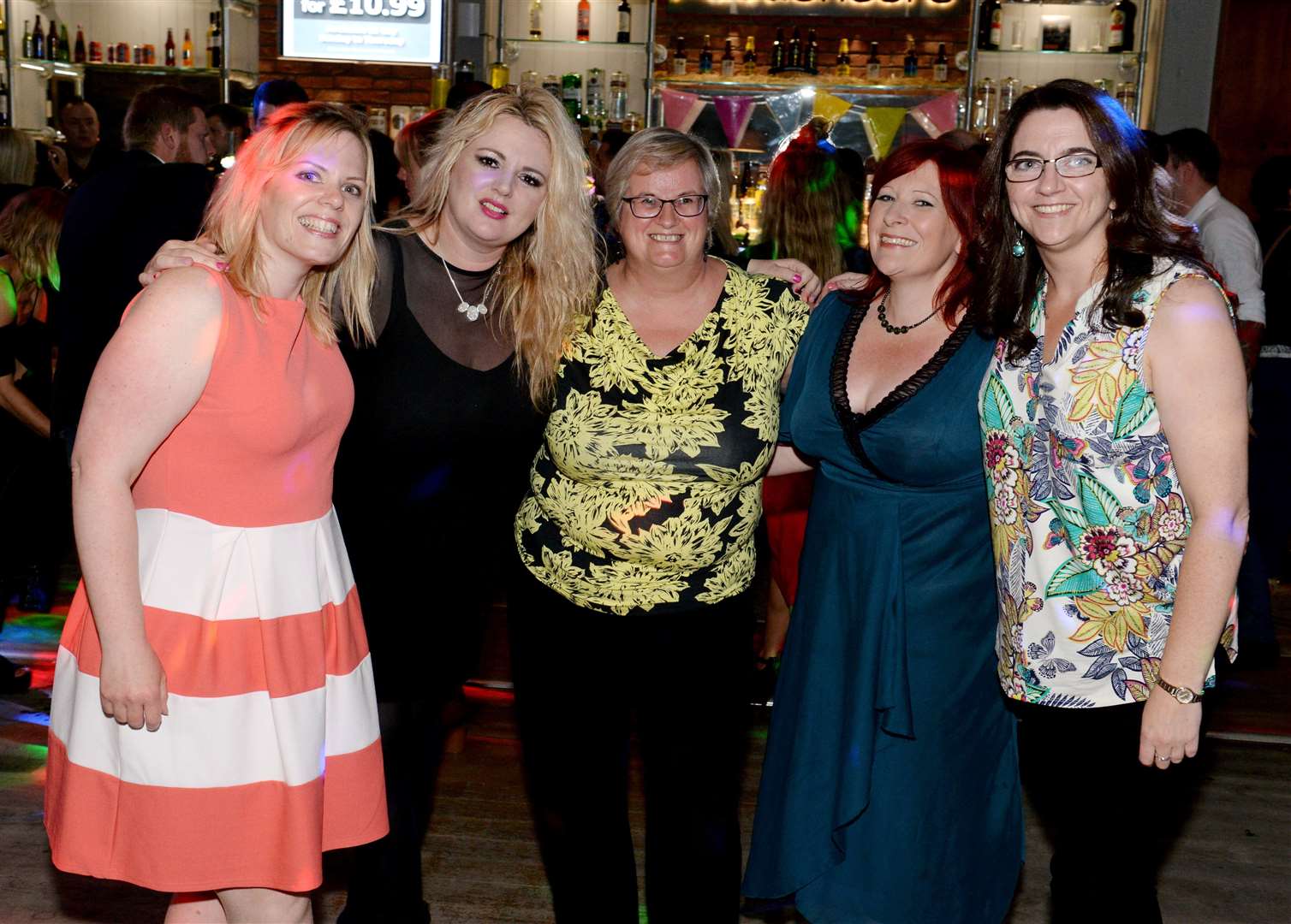 Louise Ross (left) with colleagues of Highland Council says goodbye before taking up teaching