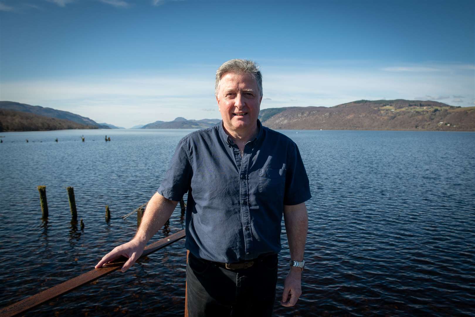 Gary Campbell, keeper of the Official Loch Ness Monster Register.