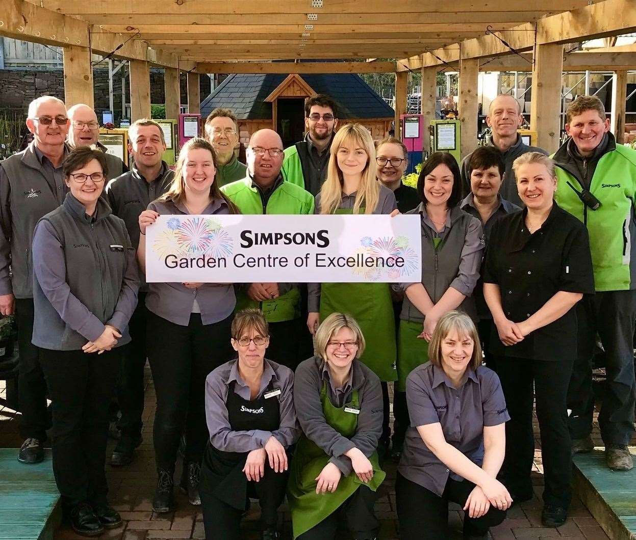 The award-winning Simpsons Garden Centre team will be given an extra day off to celebrate.