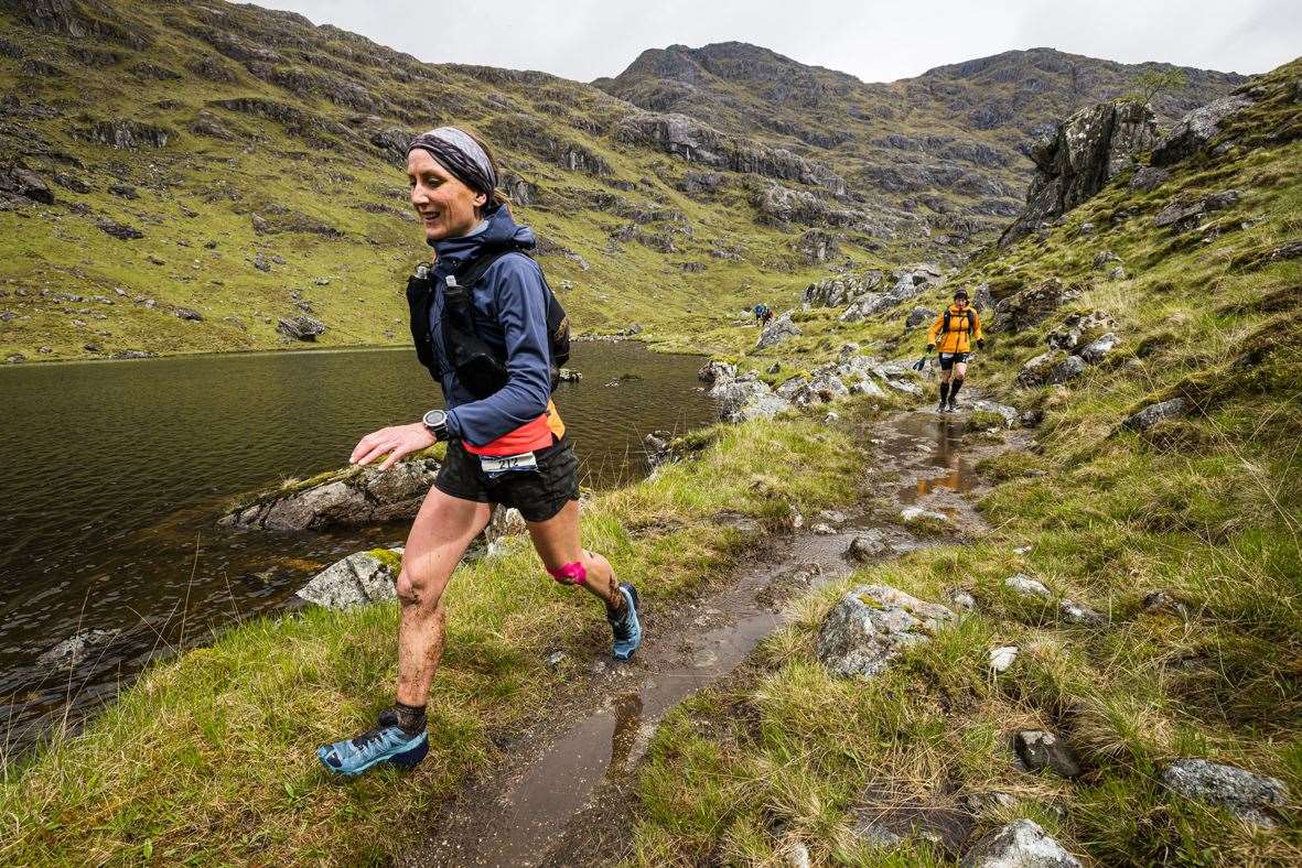 Laura O'Driscoll won the women's race last year. Picture: ©Cape Wrath Ultra® | No Limits Photography