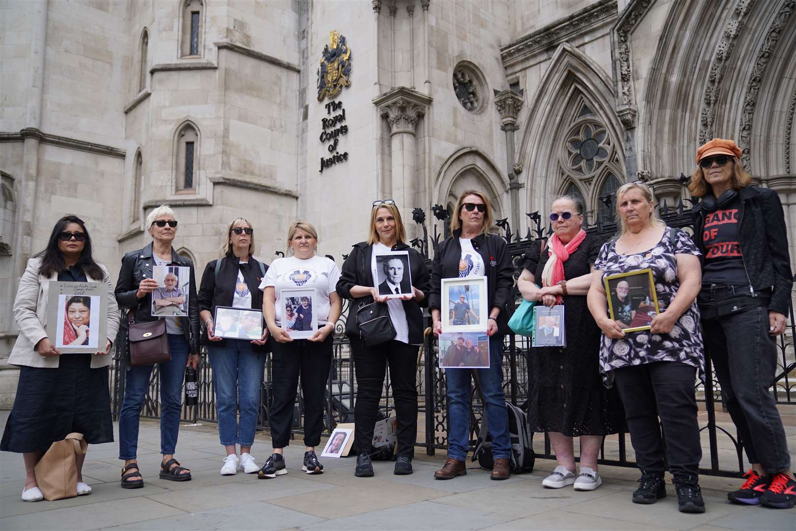 Several campaigners attended the hearing in London in June (Lucy North/PA)