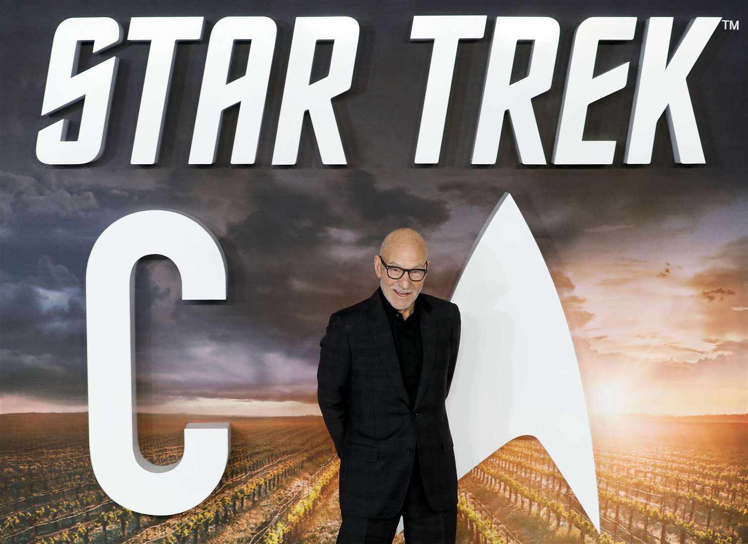 Sir Patrick Stewart has reprised his classic role of Jean-Luc Picard for Star Trek: Picard (David Parry/PA)