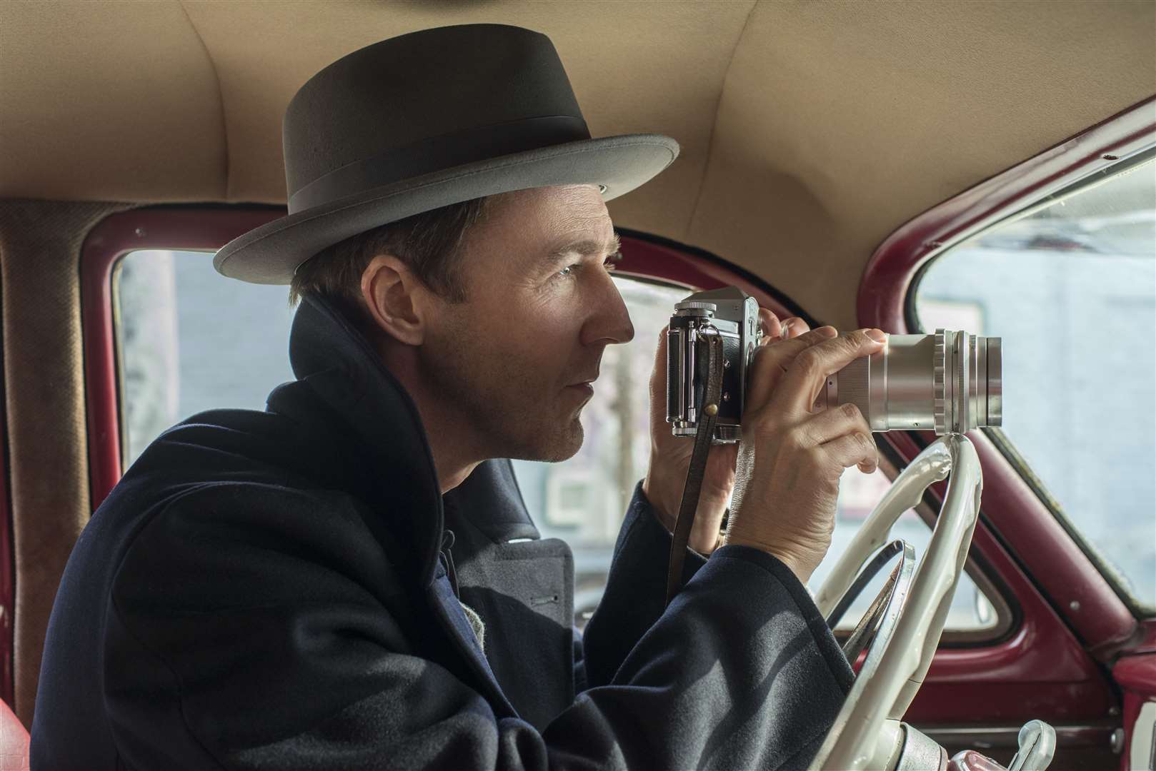 Edward Norton as Lionel in Motherless Brooklyn, Inverness Film Festival's opening movie.