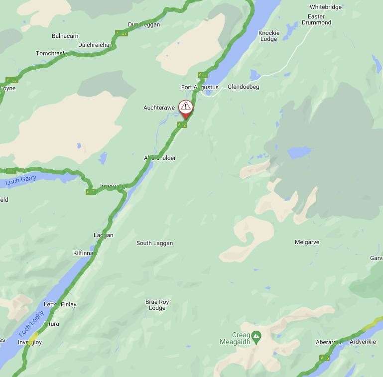 Traffic Scotland has confirmed that the A82 has been blocked in both directions due to a fallen tree.