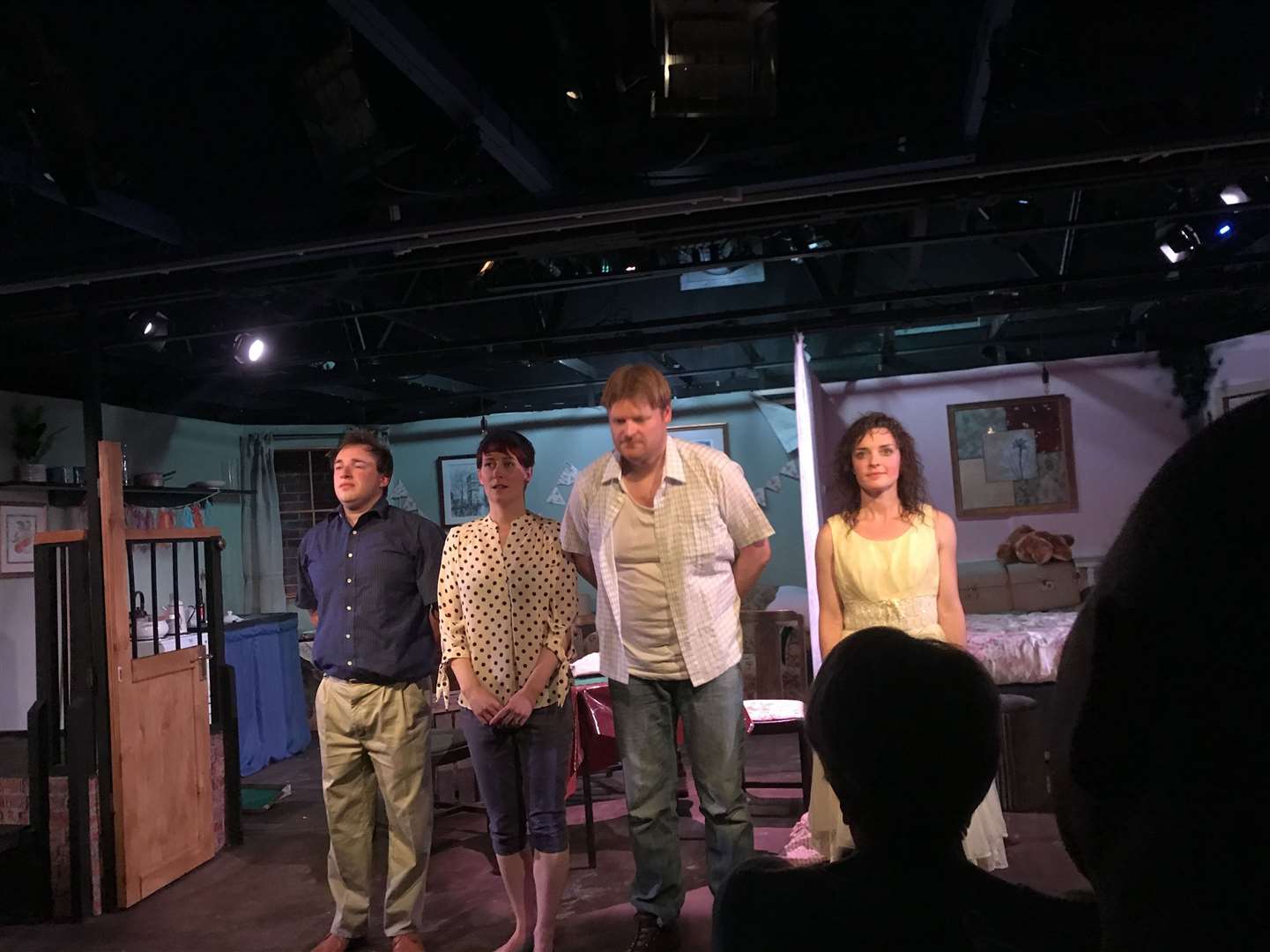 The Florians – from left – David Saunders, Rosalyn Paton, Simon Lyall and Alison Ozog.