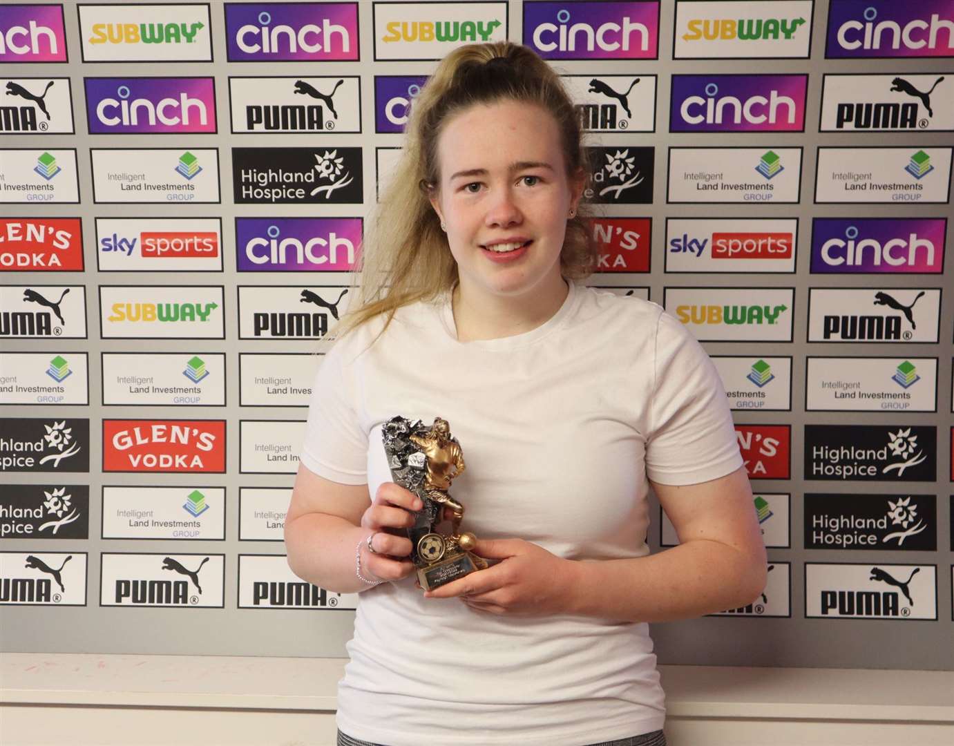 Inverness Caledonian Thistle's women's top scorer for 2021/22 was Kayleigh Mackenzie.