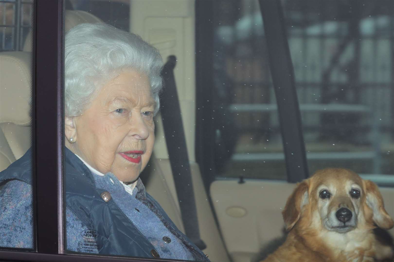The Queen leaving Buckingham Palace for Windsor Castle in March to socially distance herself amid the coronavirus pandemic (Aaron Chown/PA)