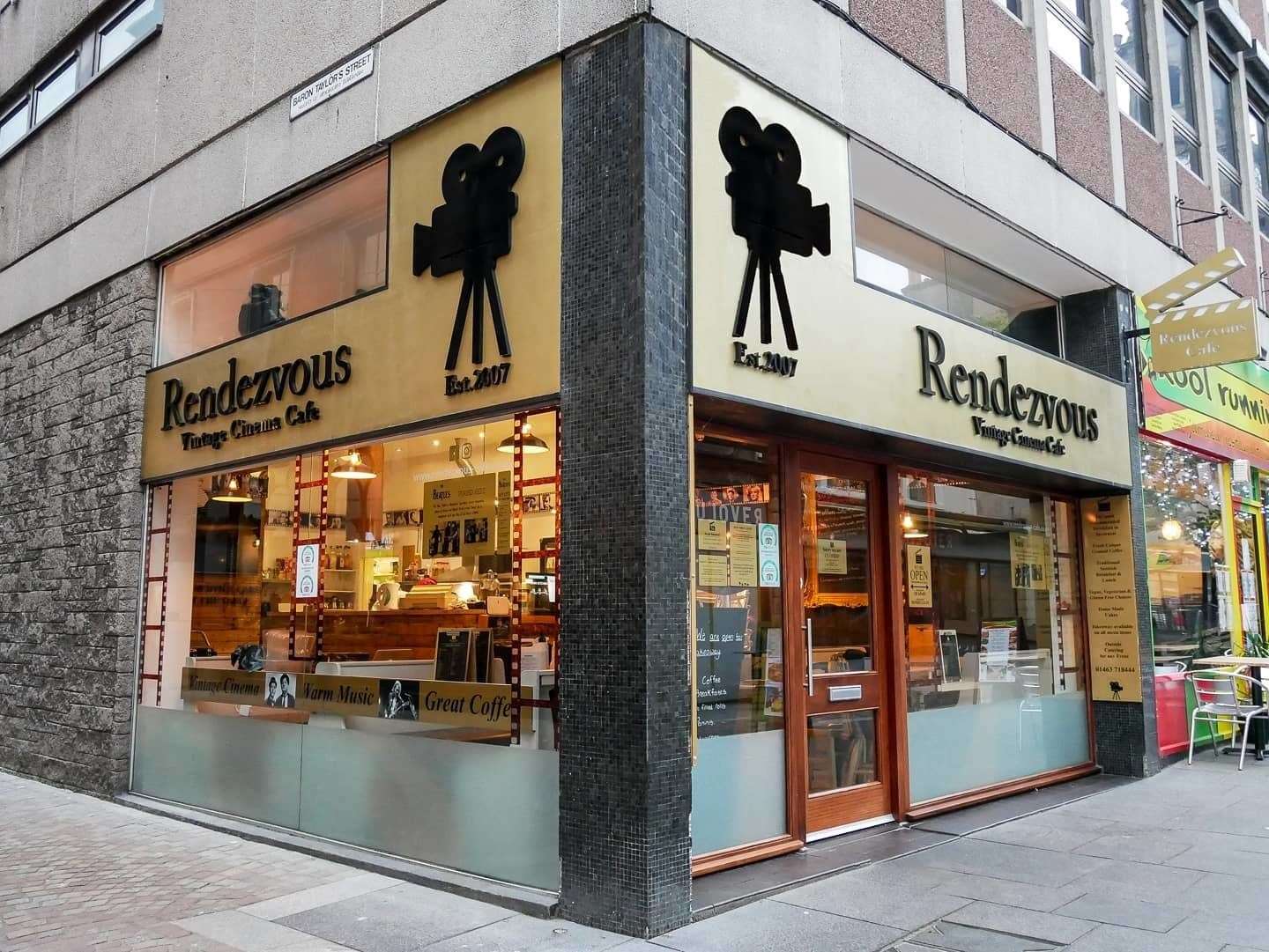 The Rendezvous Cafe.