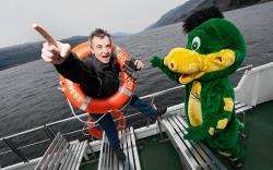 boat skipper Marcus Atkinson - the Best Nessie Sighting of The Year Award