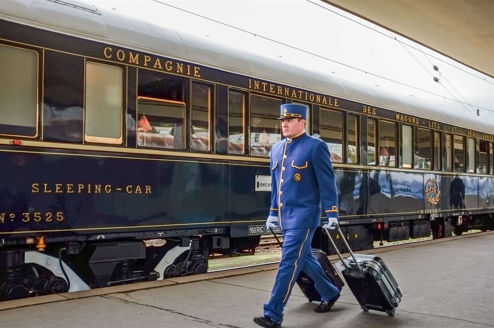 The Venice Simplon-Orient-Express evokes an era of glamorous, slow travel. Picture: PA Photo/iStock